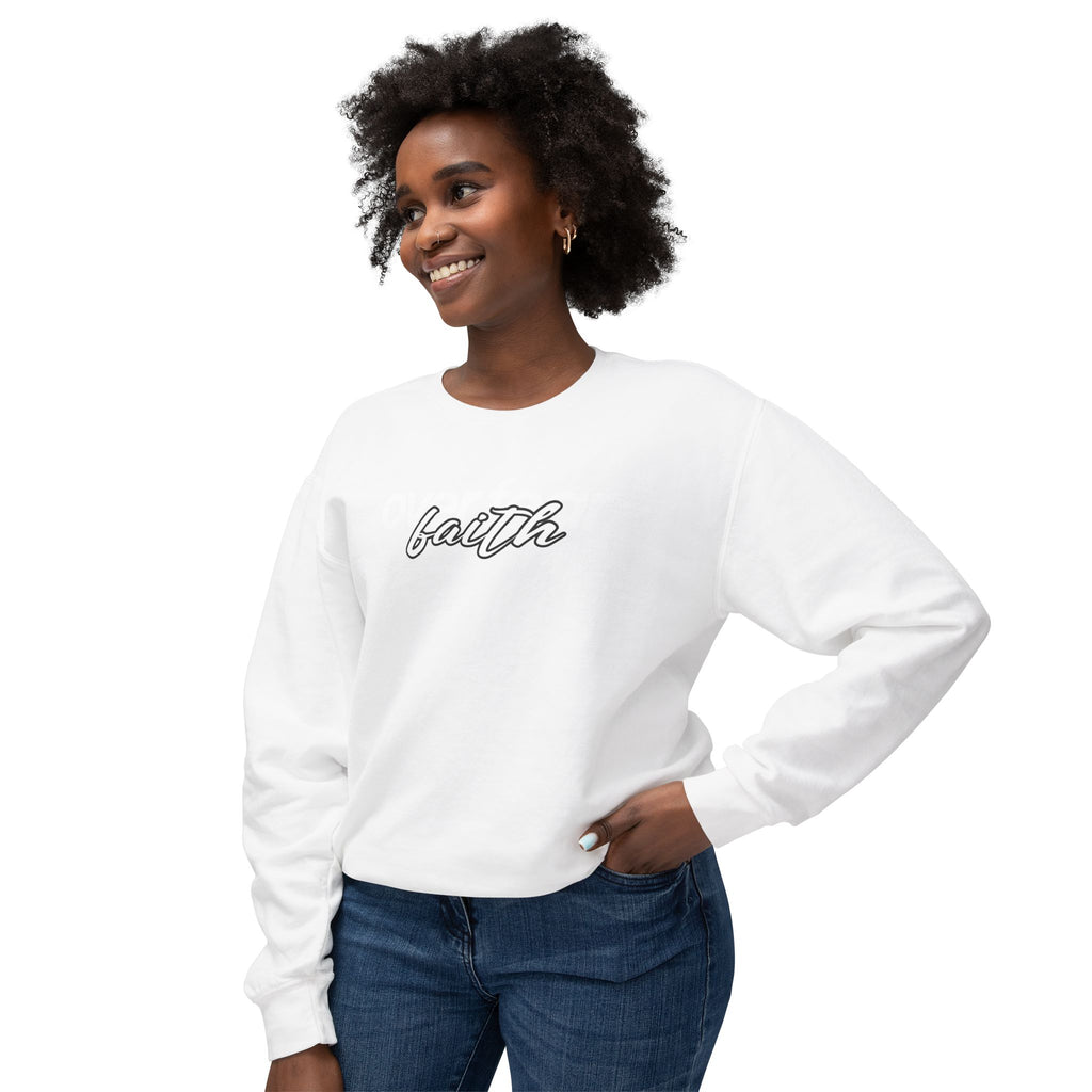 Faith Script Crewneck Sweatshirt